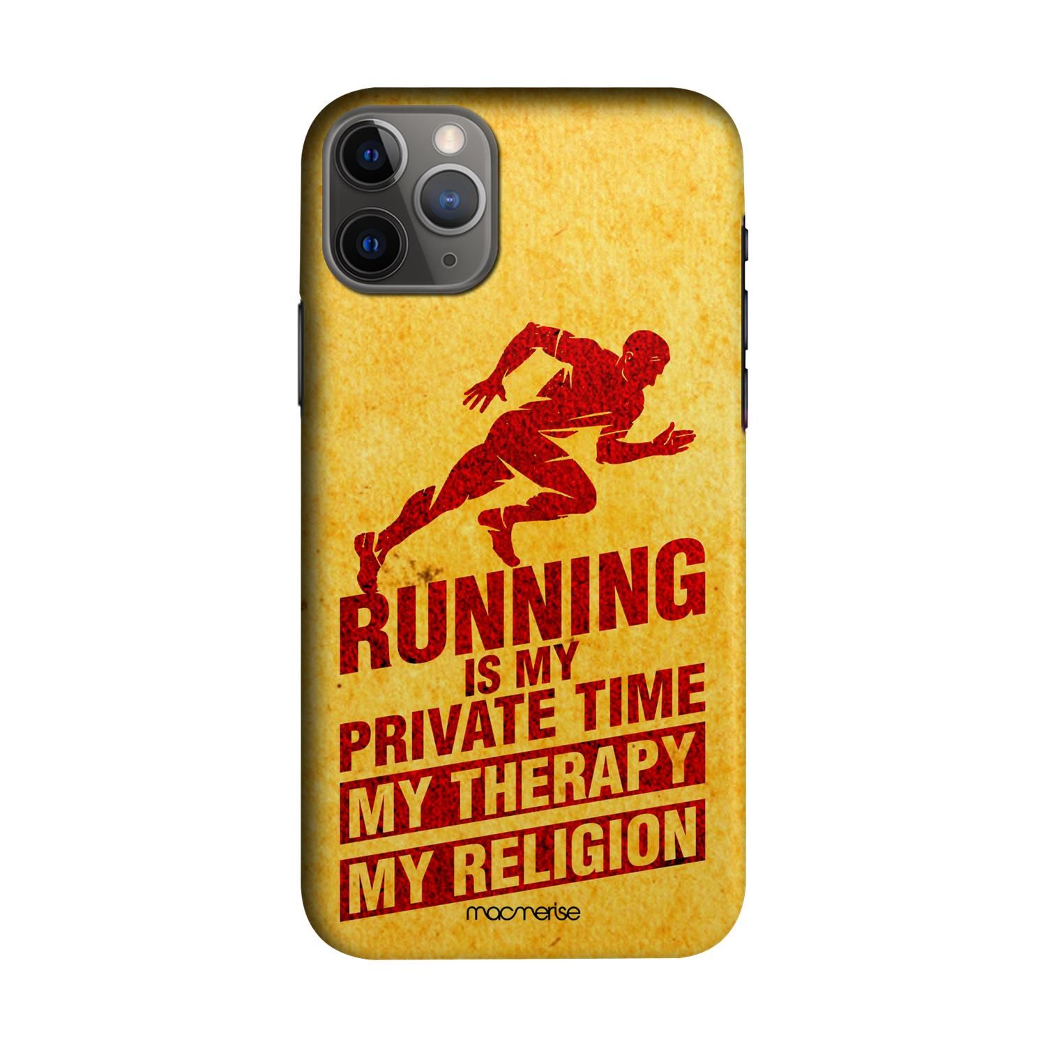Religion Of Running - Sleek Phone Case for iPhone 11 Pro Max