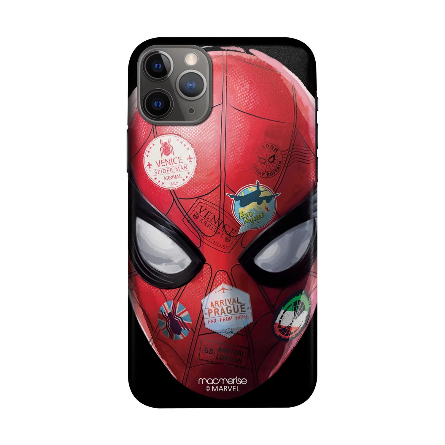 Buy Spidey Travel Stamps - Sleek Phone Case for iPhone 11 Pro Max Online