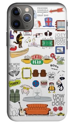 Buy Friends Doodle - Sleek Phone Case for iPhone 11 Pro Phone Cases & Covers Online