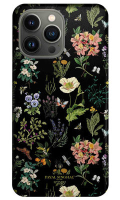 Buy Payal Singhal Titli Black - Sleek Case for iPhone 13 Pro Phone Cases & Covers Online