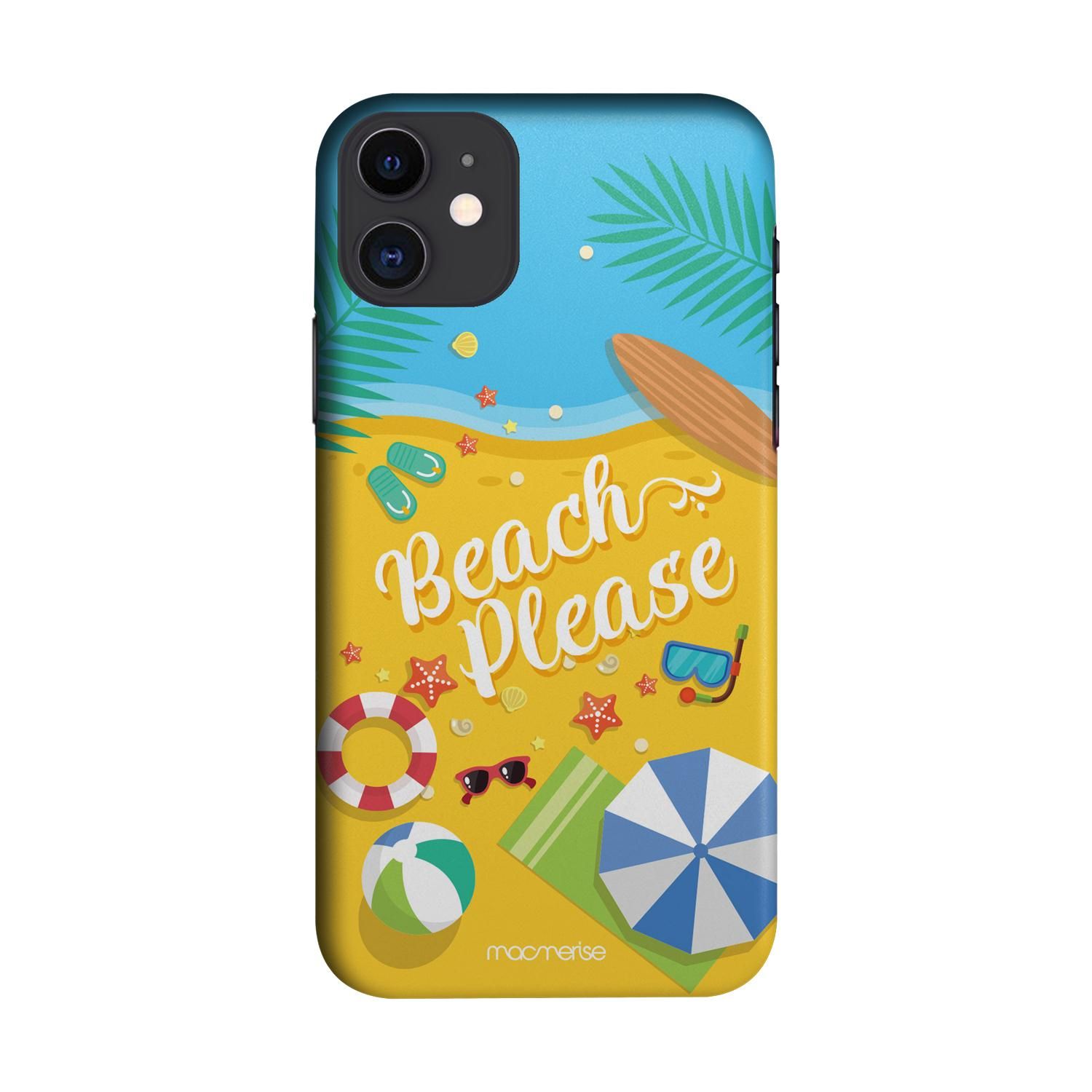 Buy Beach Please - Sleek Phone Case for iPhone 11 Online