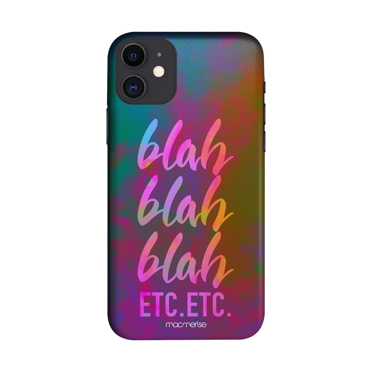 Buy Blah Blah - Sleek Phone Case for iPhone 11 Online