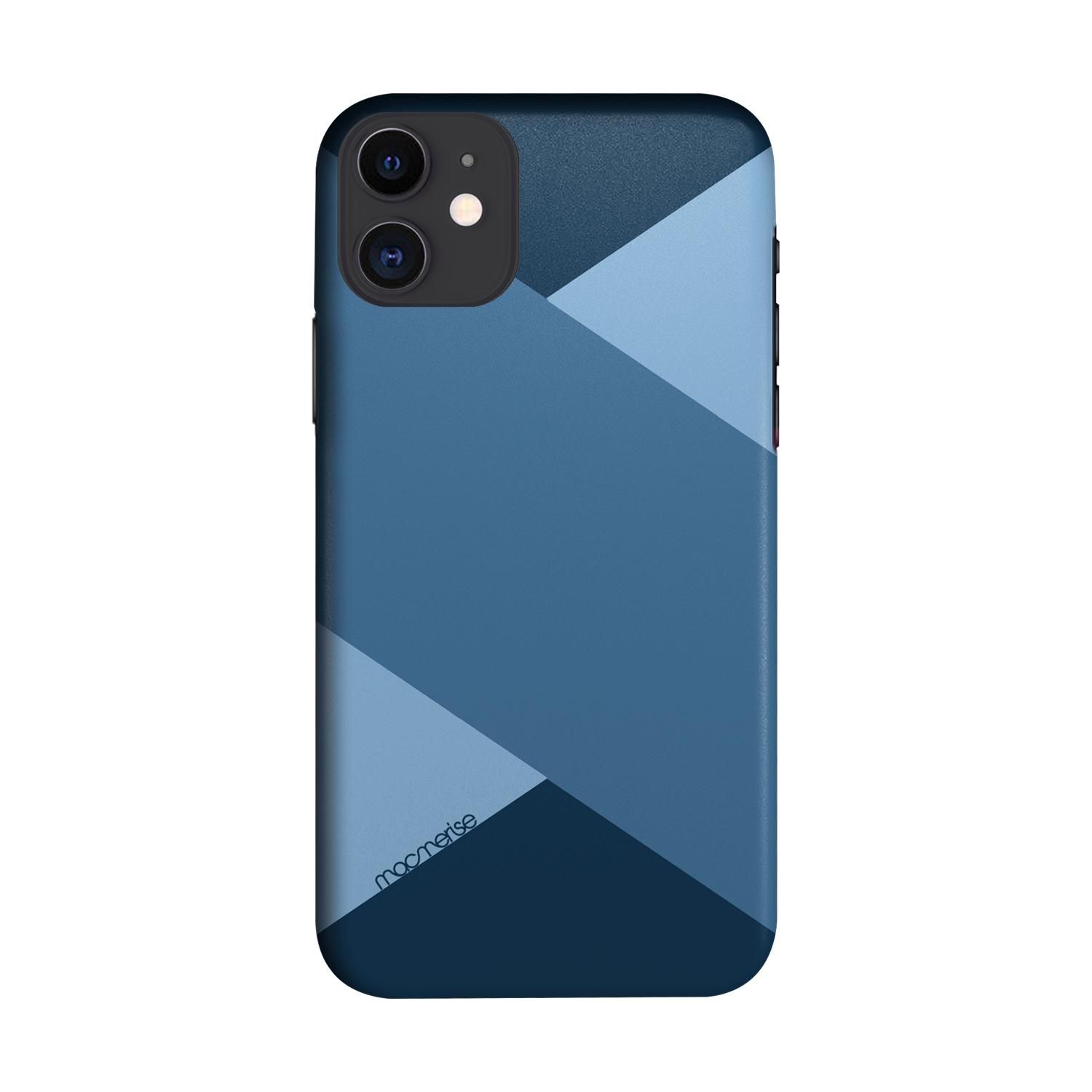 Buy Blue Stripes - Sleek Phone Case for iPhone 11 Online