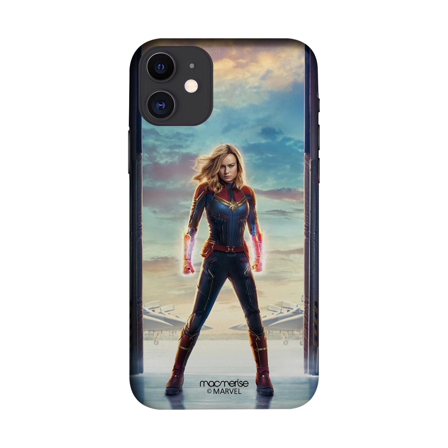 Buy Captain Marvel Poster - Sleek Phone Case for iPhone 11 Online