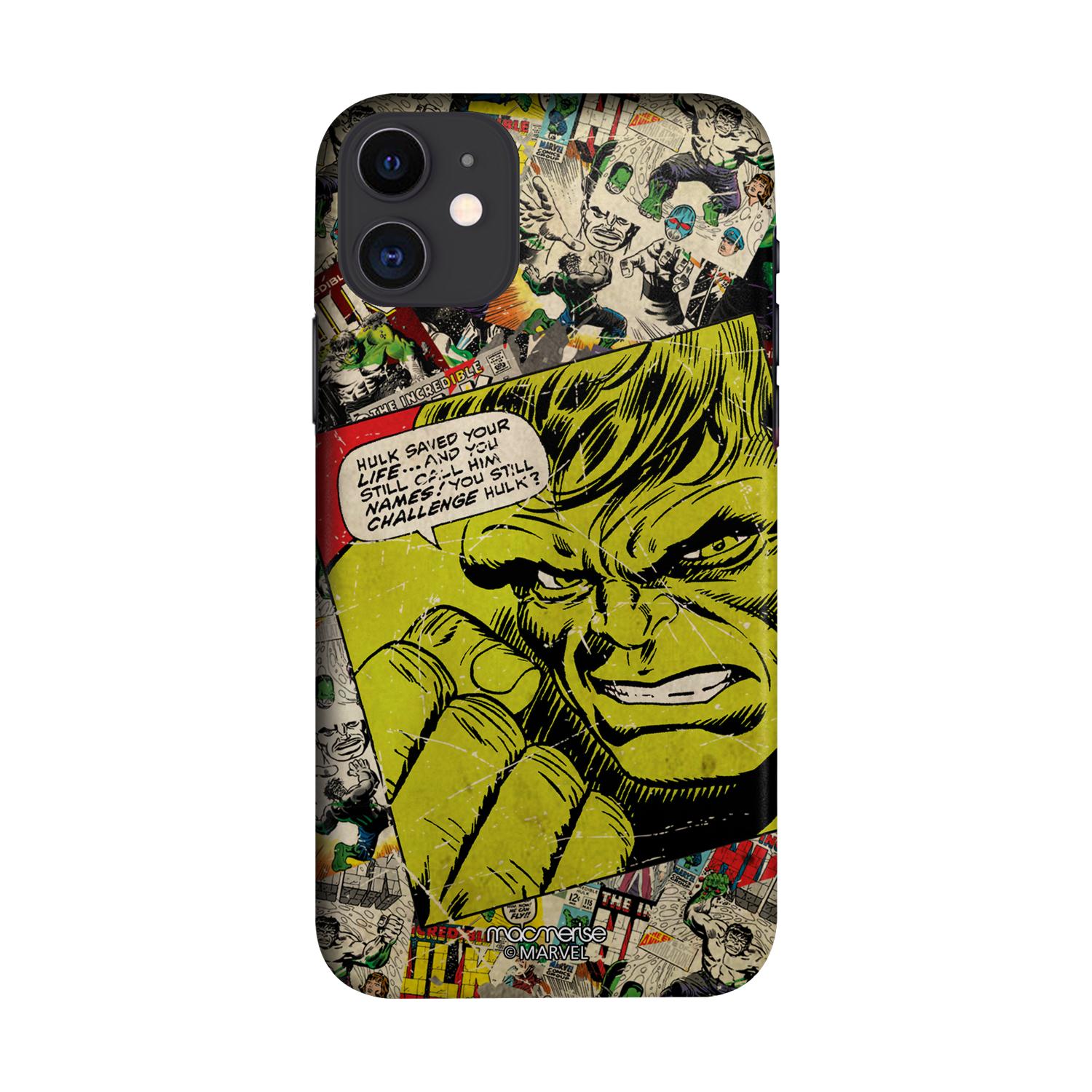 Buy Comic Hulk - Sleek Phone Case for iPhone 11 Online