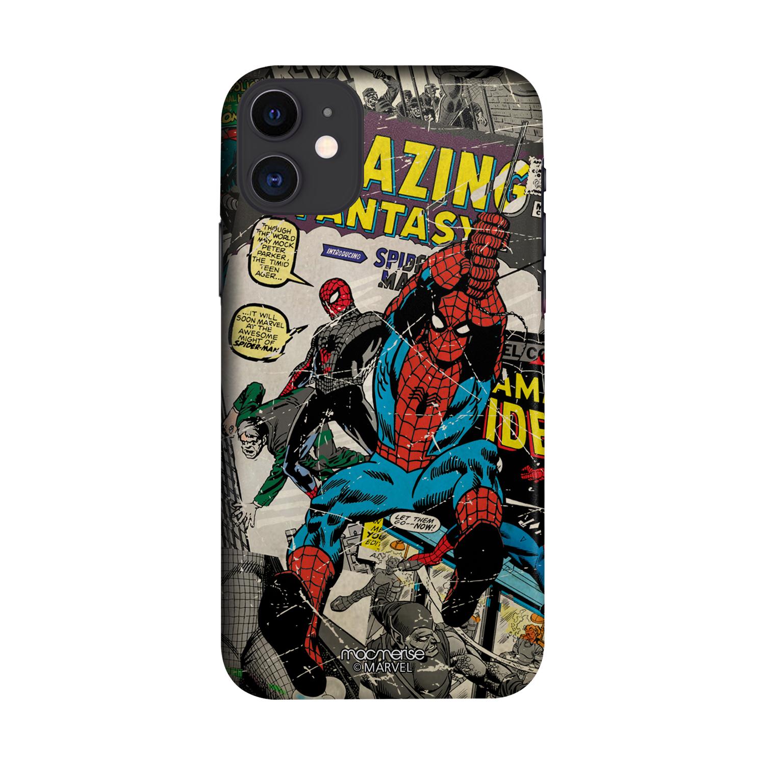 Buy Comic Spidey - Sleek Phone Case for iPhone 11 Online