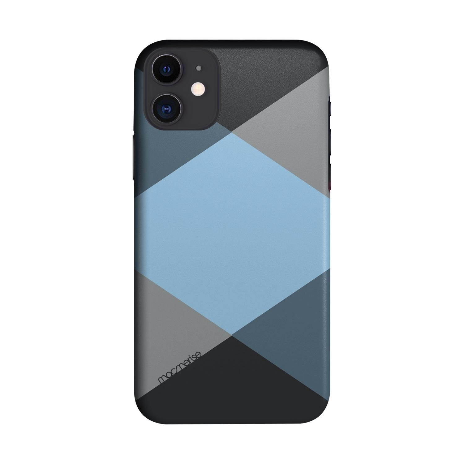 Buy Criss Cross Blugrey - Sleek Phone Case for iPhone 11 Online
