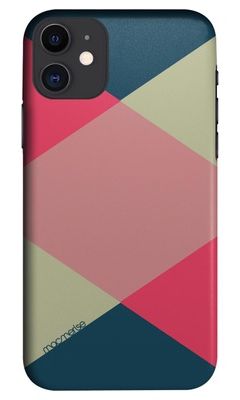 Buy Criss Cross Tealpink - Sleek Phone Case for iPhone 11 Phone Cases & Covers Online