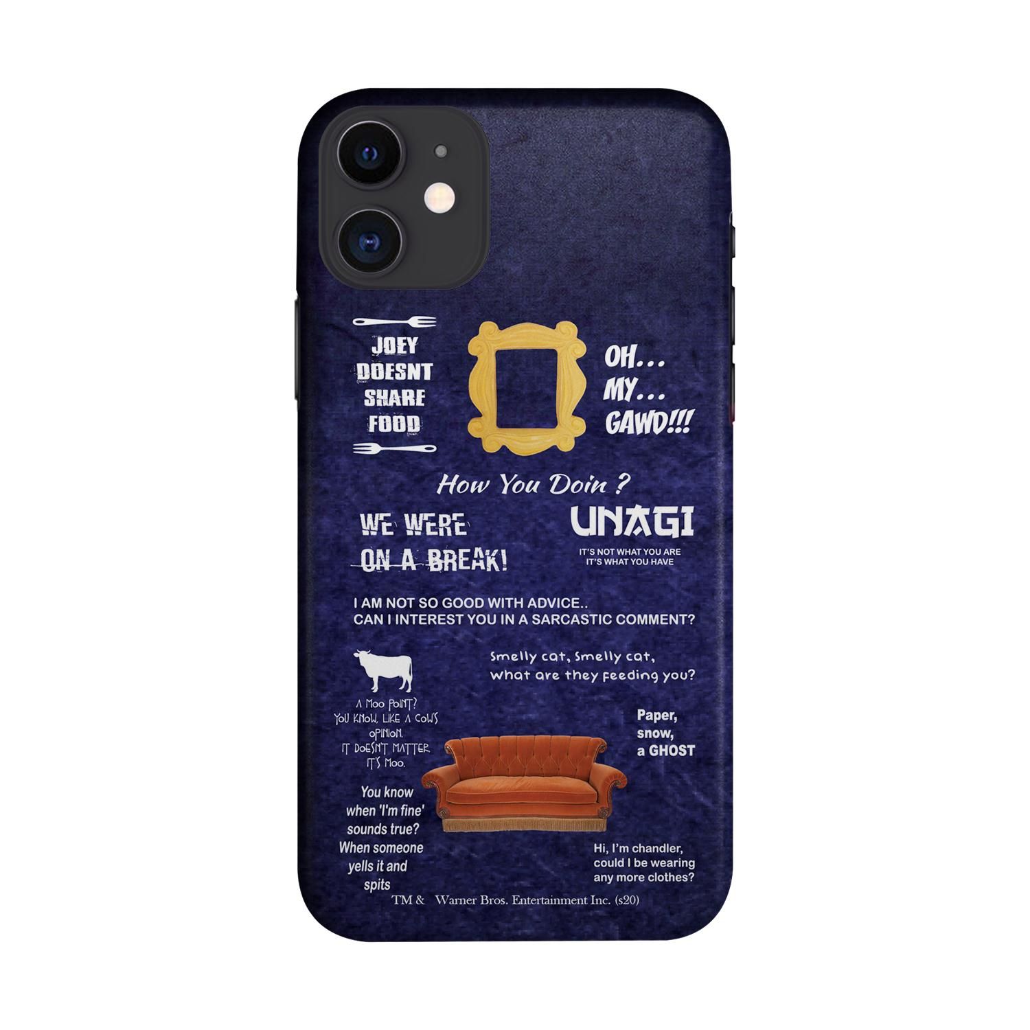 Buy Friends Essentials - Sleek Phone Case for iPhone 11 Online