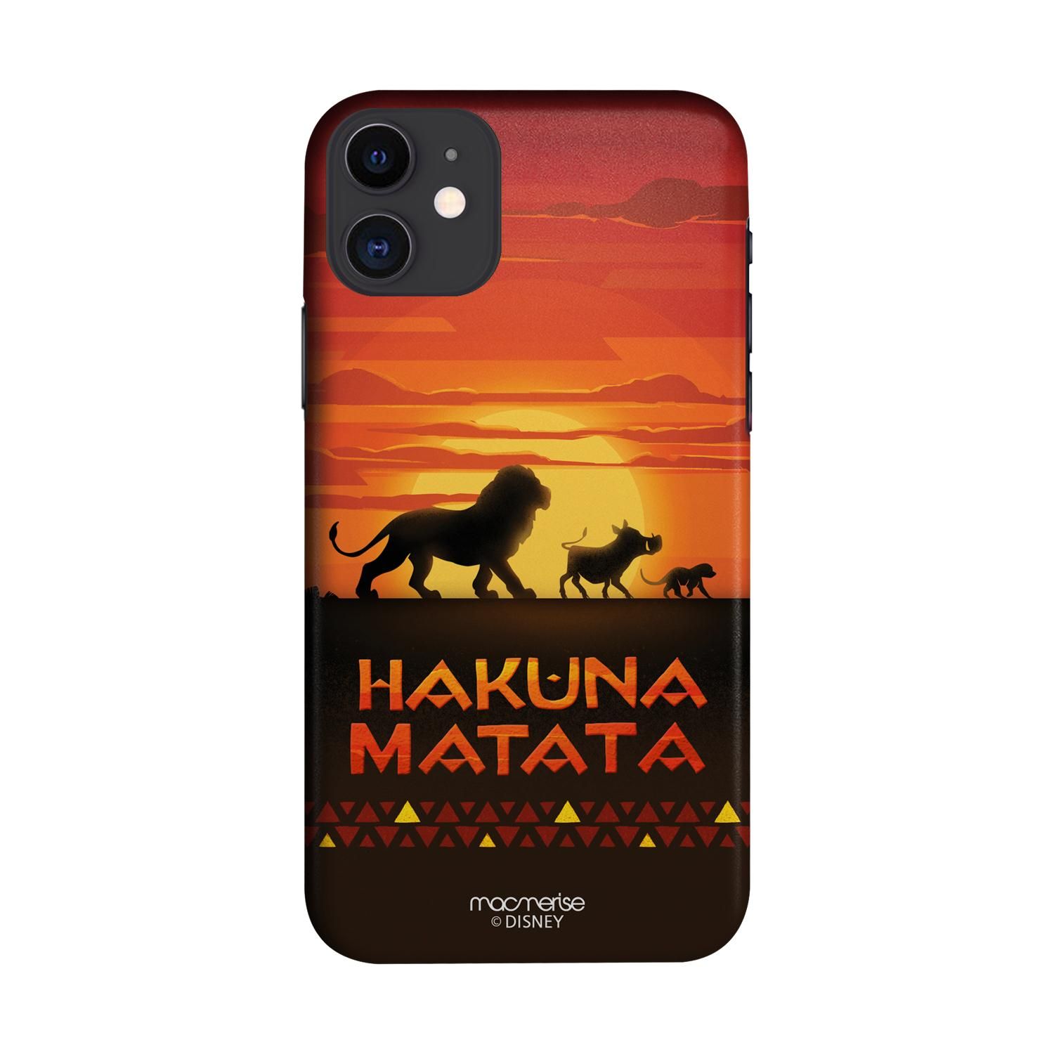 Buy Hakuna Matata - Sleek Phone Case for iPhone 11 Online