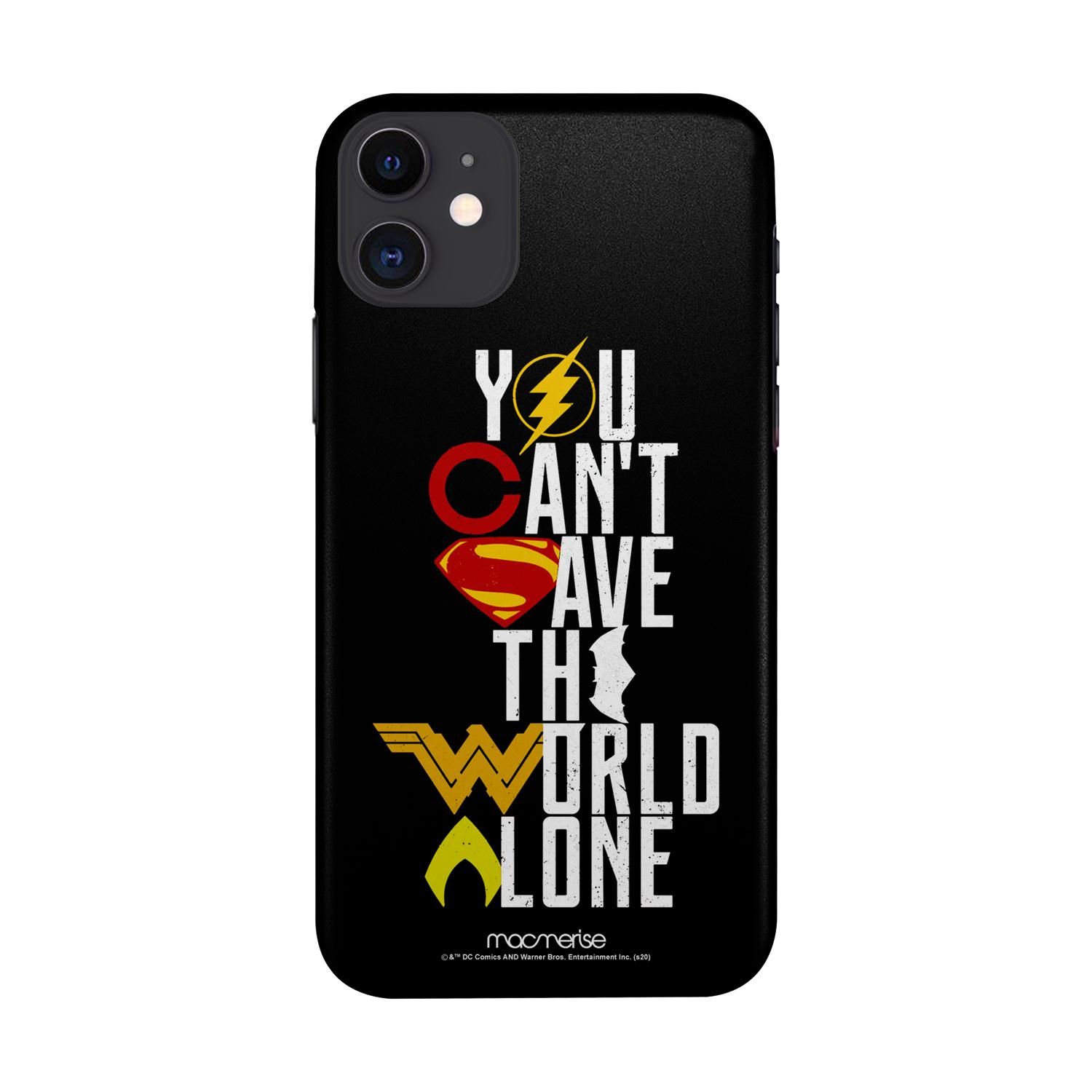 Buy Justice League Motto - Sleek Phone Case for iPhone 11 Online