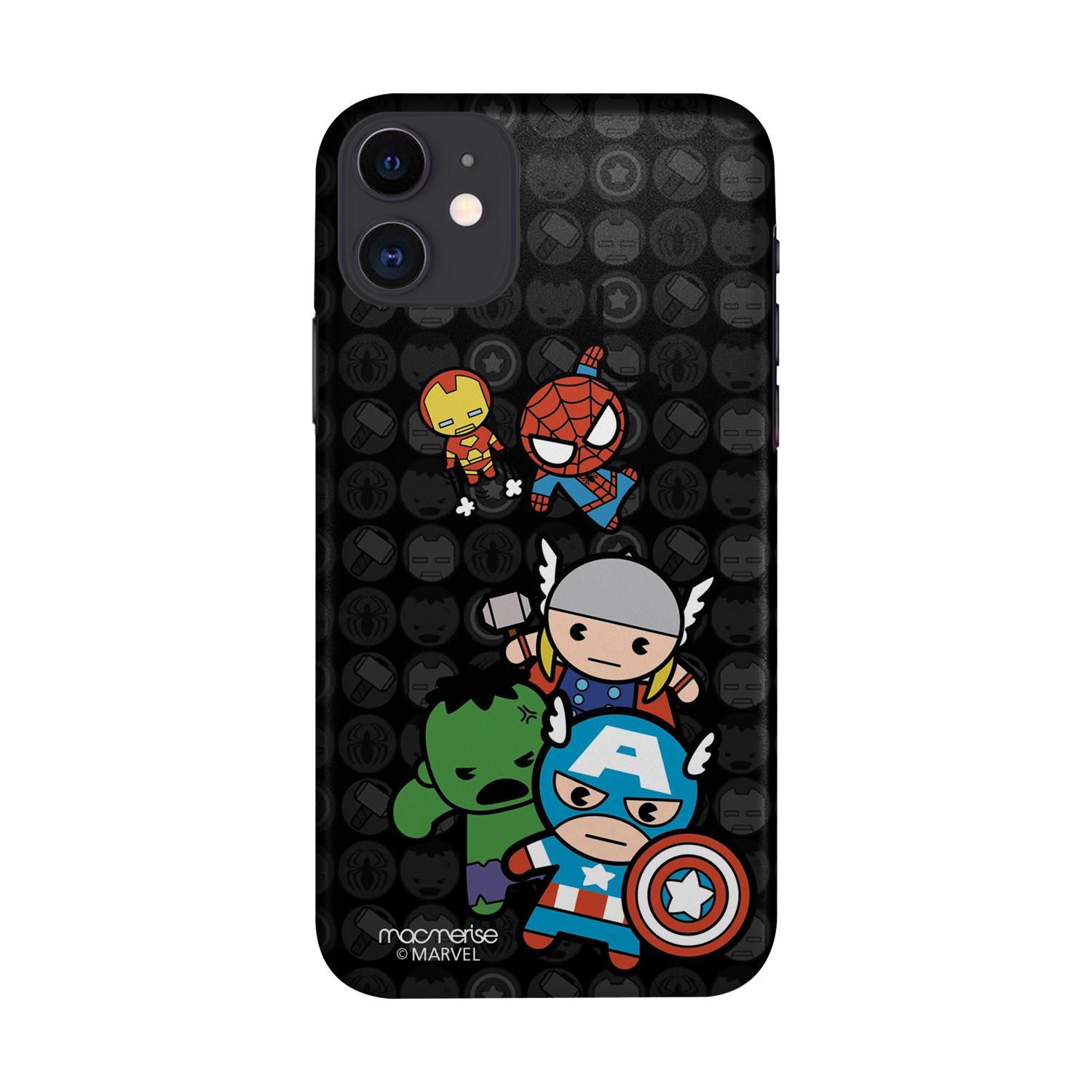 Buy Kawaii Art Marvel Comics - Sleek Phone Case for iPhone 11 Online