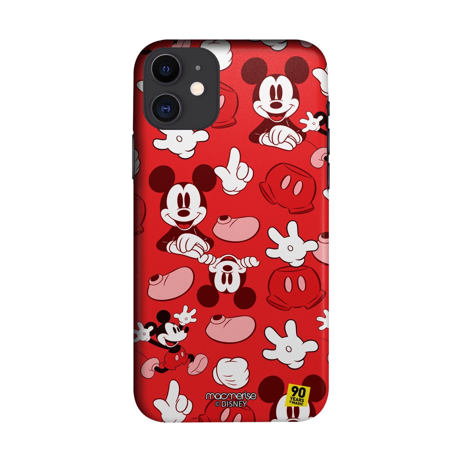 Buy Mickey classic Red - Sleek Phone Case for iPhone 11 Online