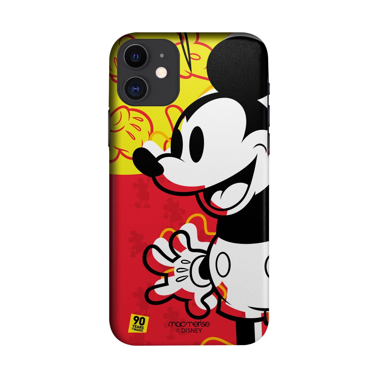 Buy Mickey Red Yellow - Sleek Phone Case for iPhone 11 Online