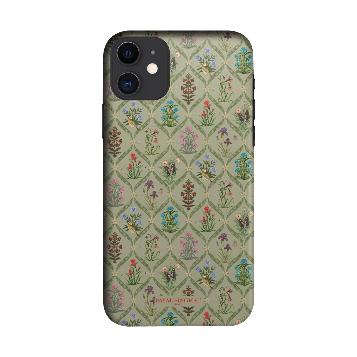 Buy Payal Singhal Mughal Motifs - Sleek Phone Case for iPhone 11 Online