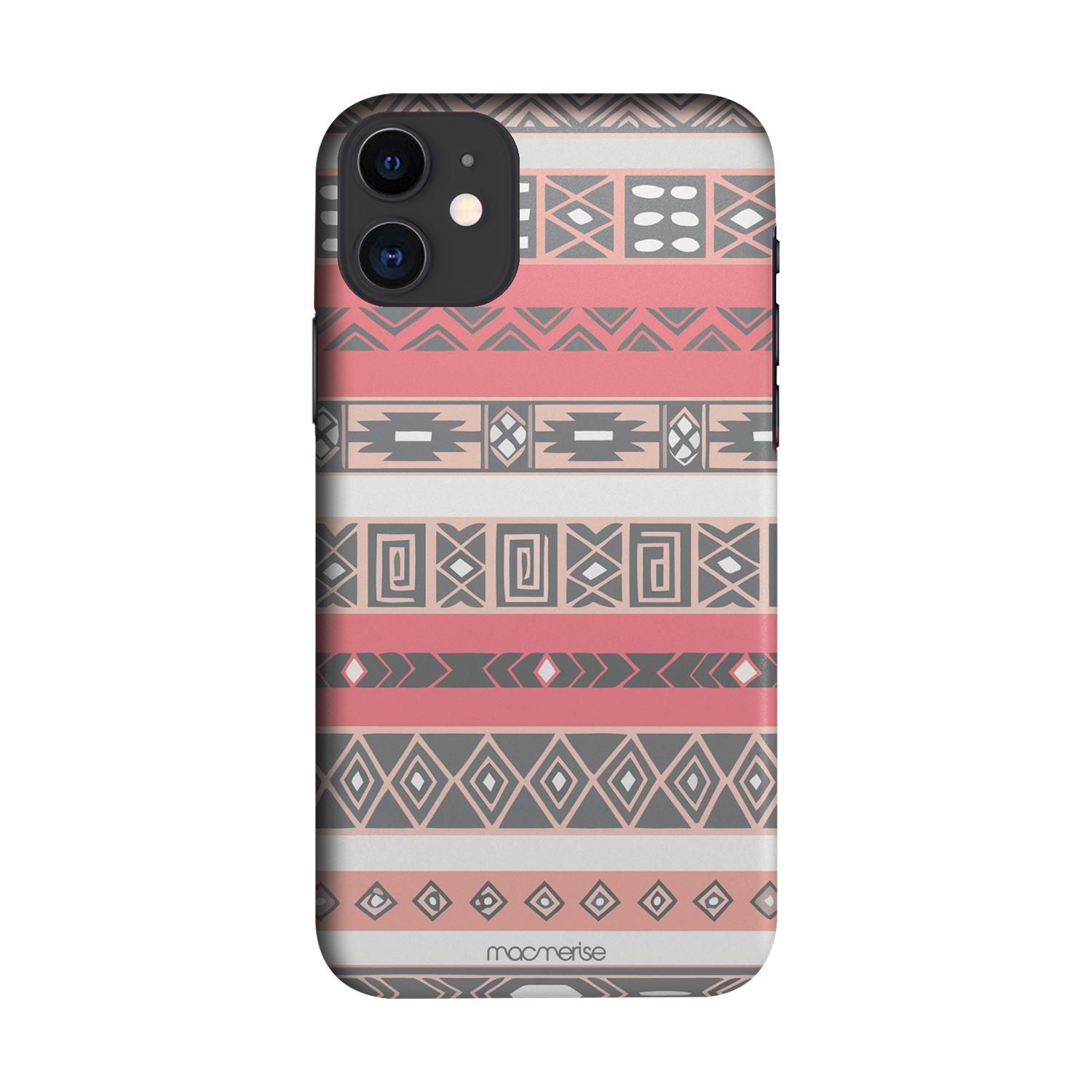 Buy Peach Aztec - Sleek Phone Case for iPhone 11 Online