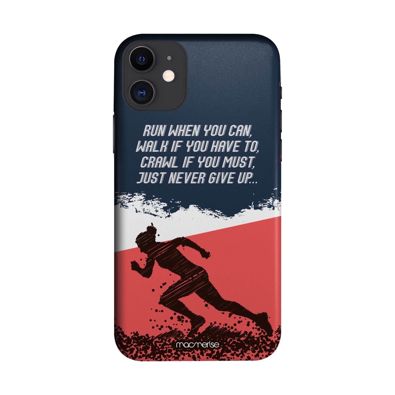 Buy Running Motivation - Sleek Phone Case for iPhone 11 Online
