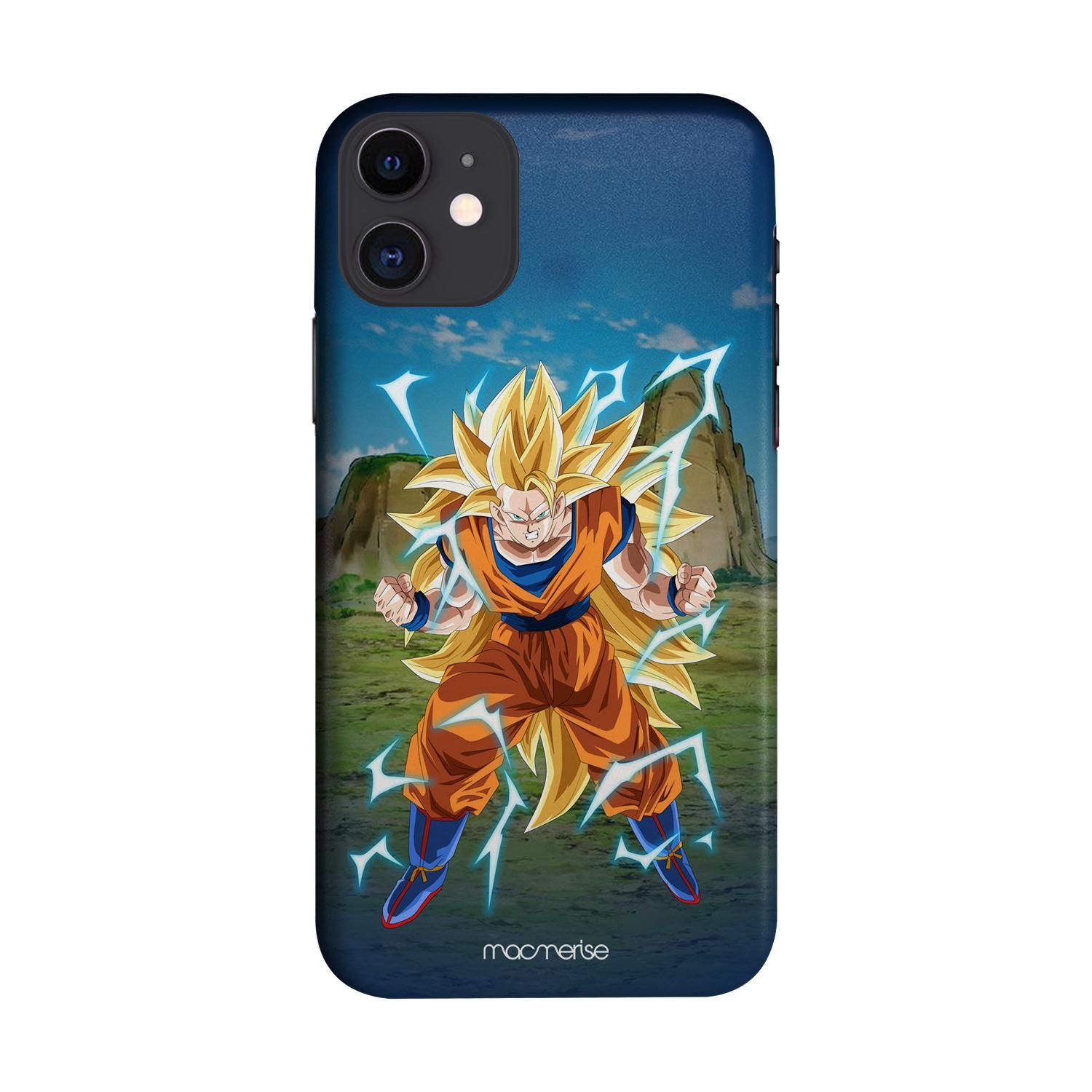 Buy SSJ3 Goku - Sleek Phone Case for iPhone 11 Online