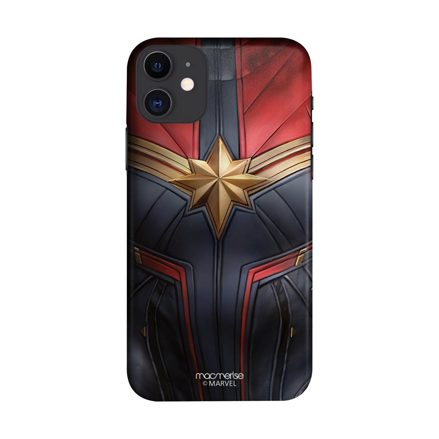 Buy Suit up Captain Marvel - Sleek Phone Case for iPhone 11 Online