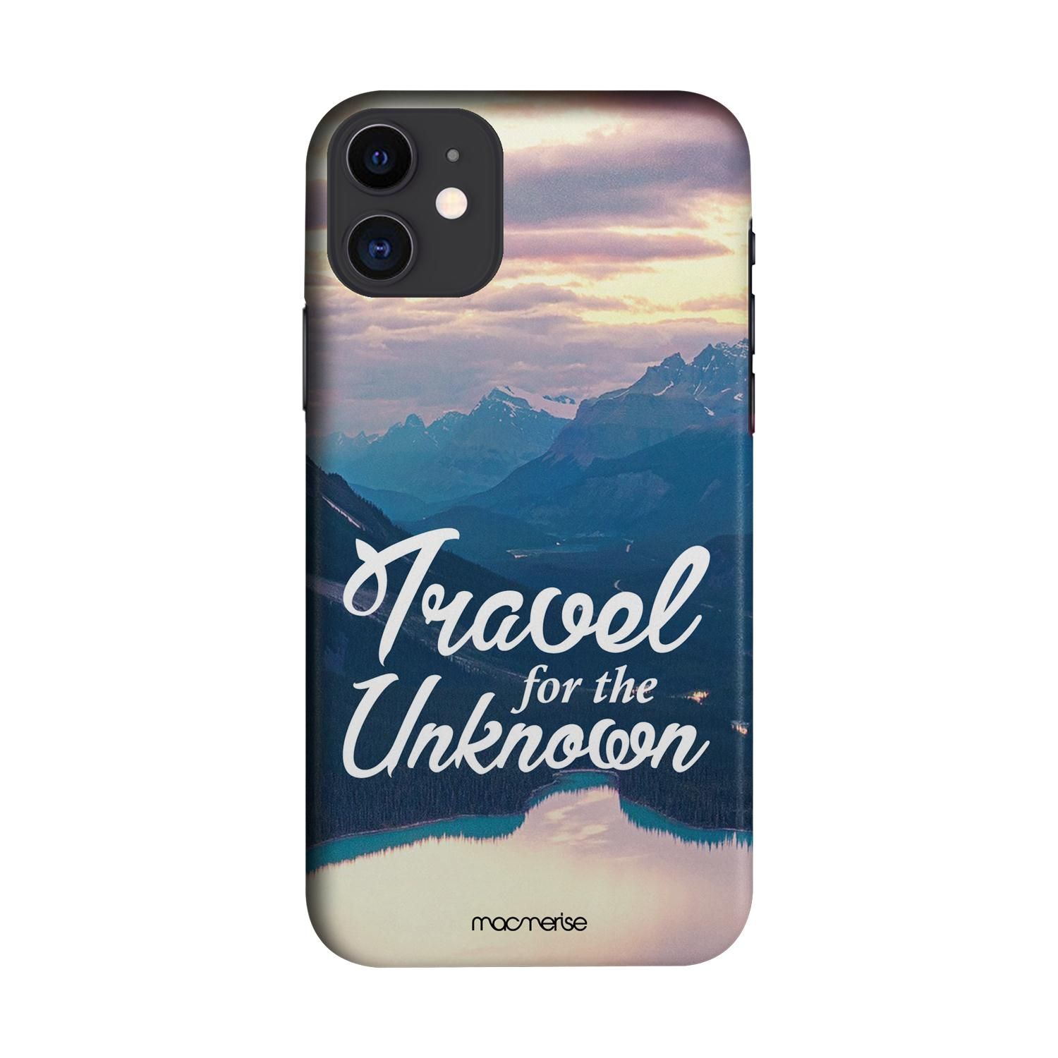 Buy Travel For The Unknown - Sleek Phone Case for iPhone 11 Online