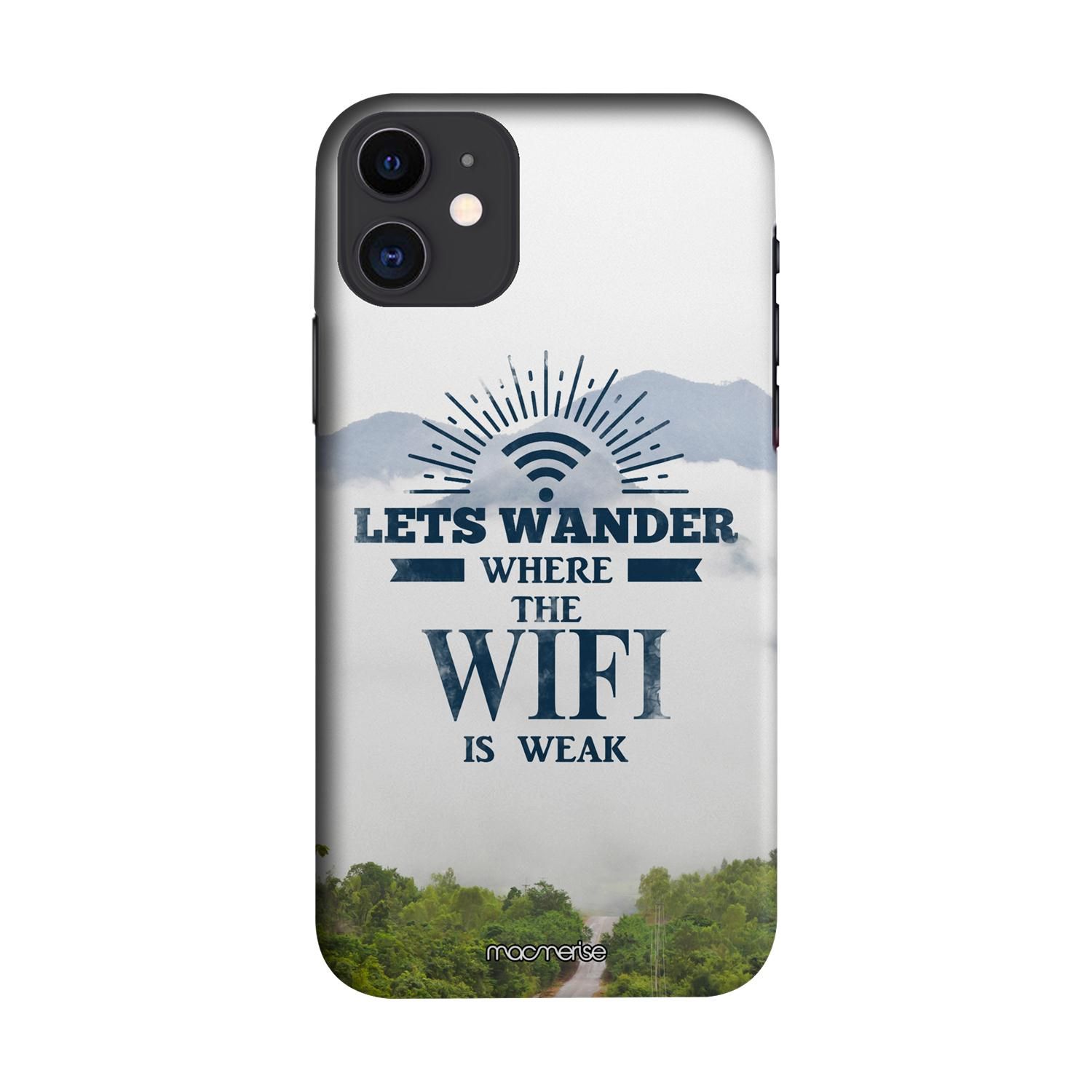 Buy Wander without Wifi - Sleek Phone Case for iPhone 11 Online