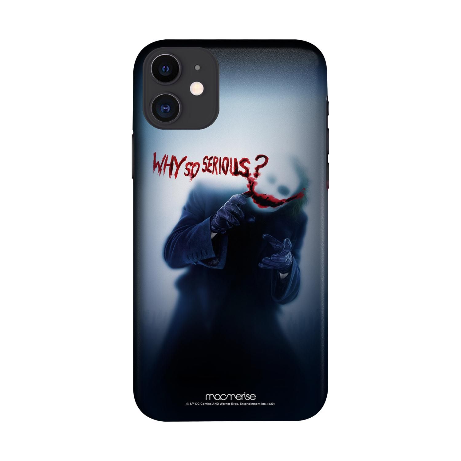 Buy Why So Serious - Sleek Phone Case for iPhone 11 Online