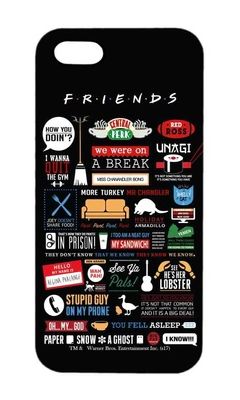 Buy Friends Infographic - Sleek Phone Case for iPhone 5/5S Phone Cases & Covers Online