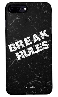 Buy Break Rules - Sleek Phone Case for iPhone 8 Plus Phone Cases & Covers Online