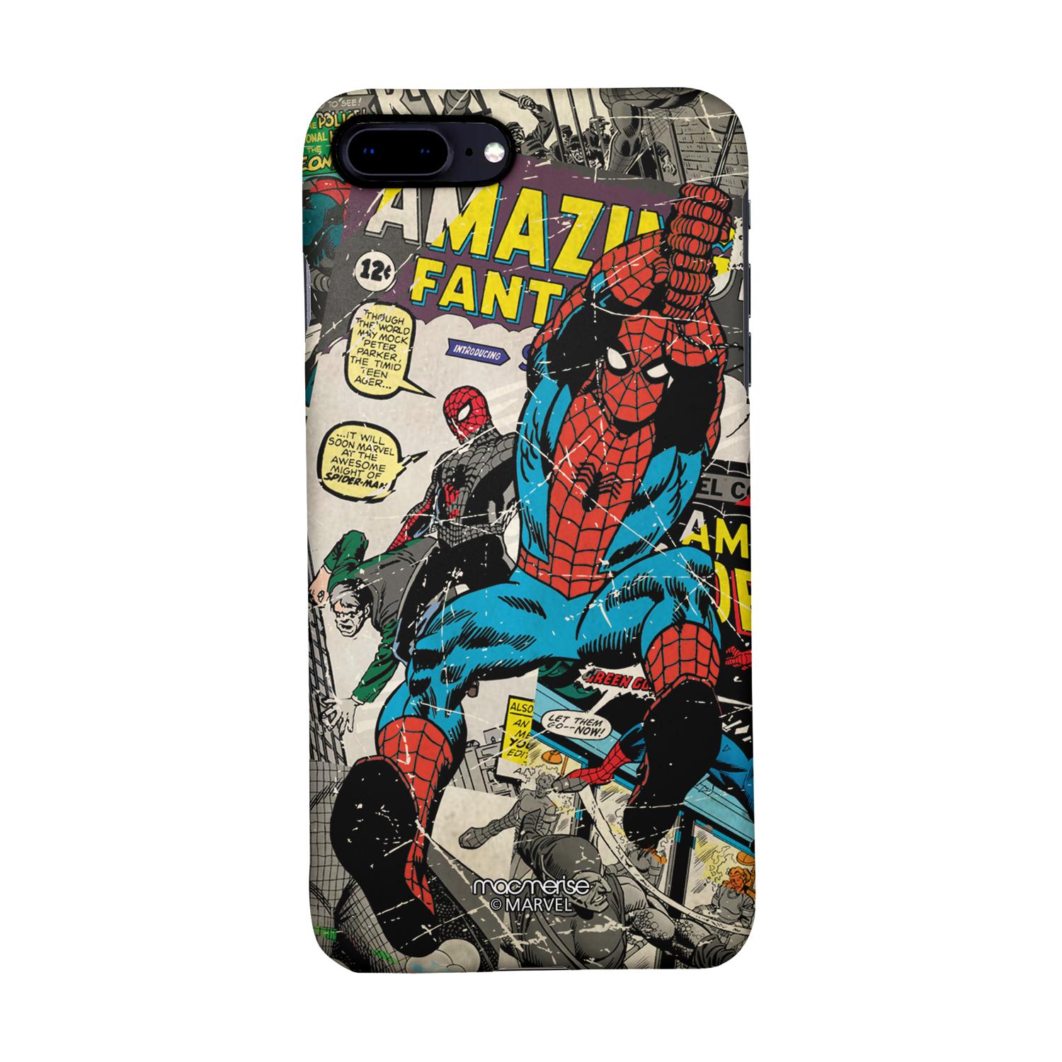 Buy Comic Spidey - Sleek Phone Case for iPhone 8 Plus Online