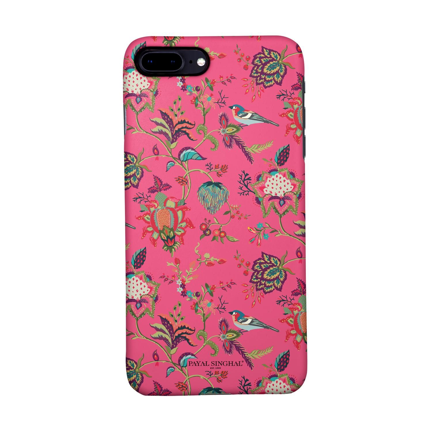 Buy Payal Singhal Chidiya Pink - Sleek Phone Case for iPhone 8 Plus Online