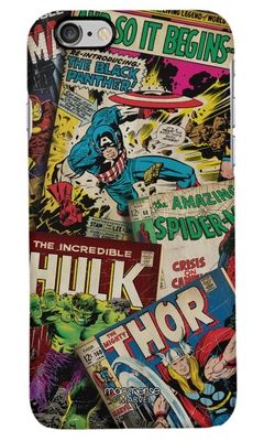 Buy Marvel Comics Collection - Sleek Phone Case for iPhone 6S Phone Cases & Covers Online