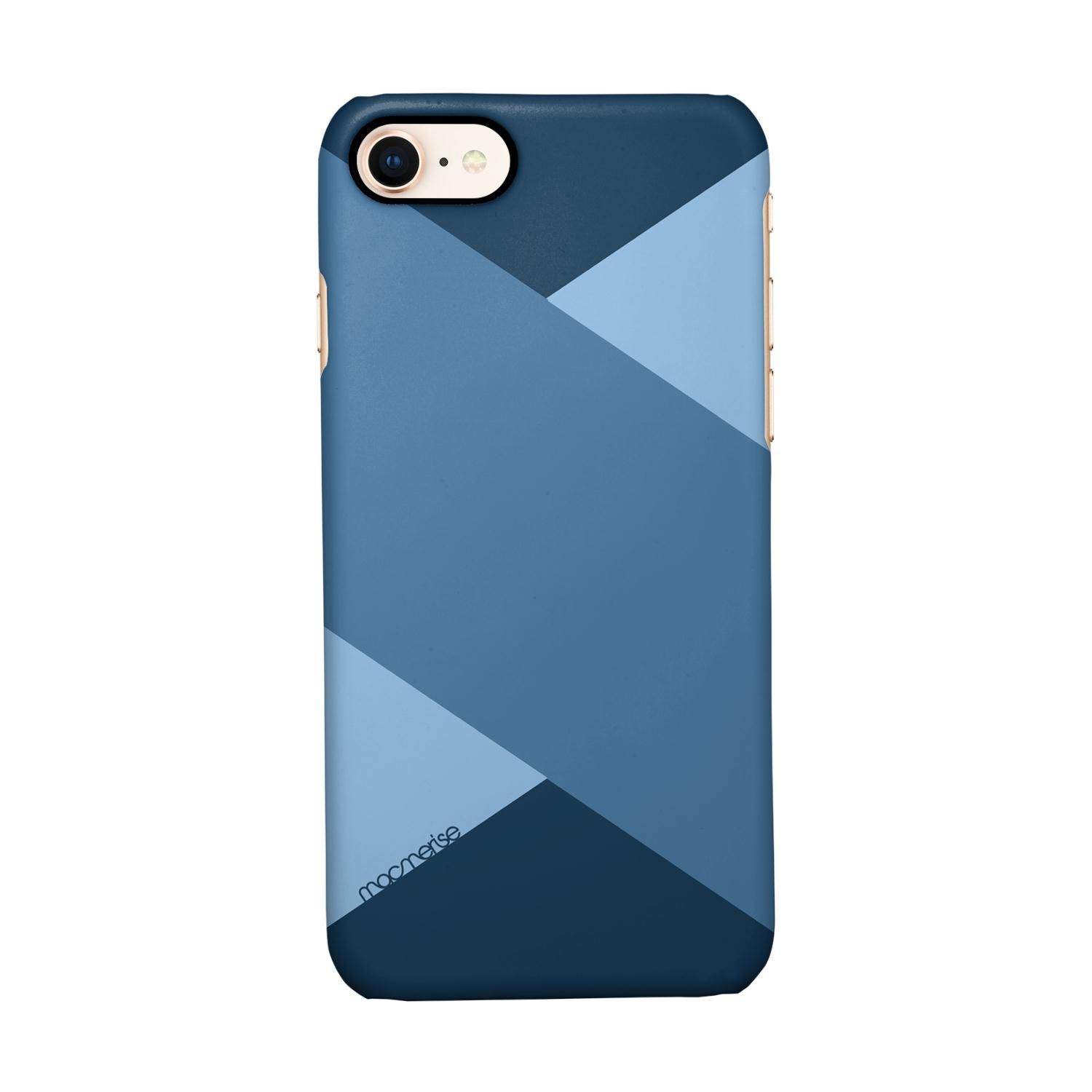Buy Blue Stripes - Sleek Phone Case for iPhone 7 Online