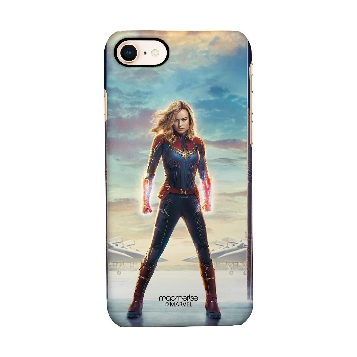 Buy Captain Marvel Poster - Sleek Phone Case for iPhone 7 Online