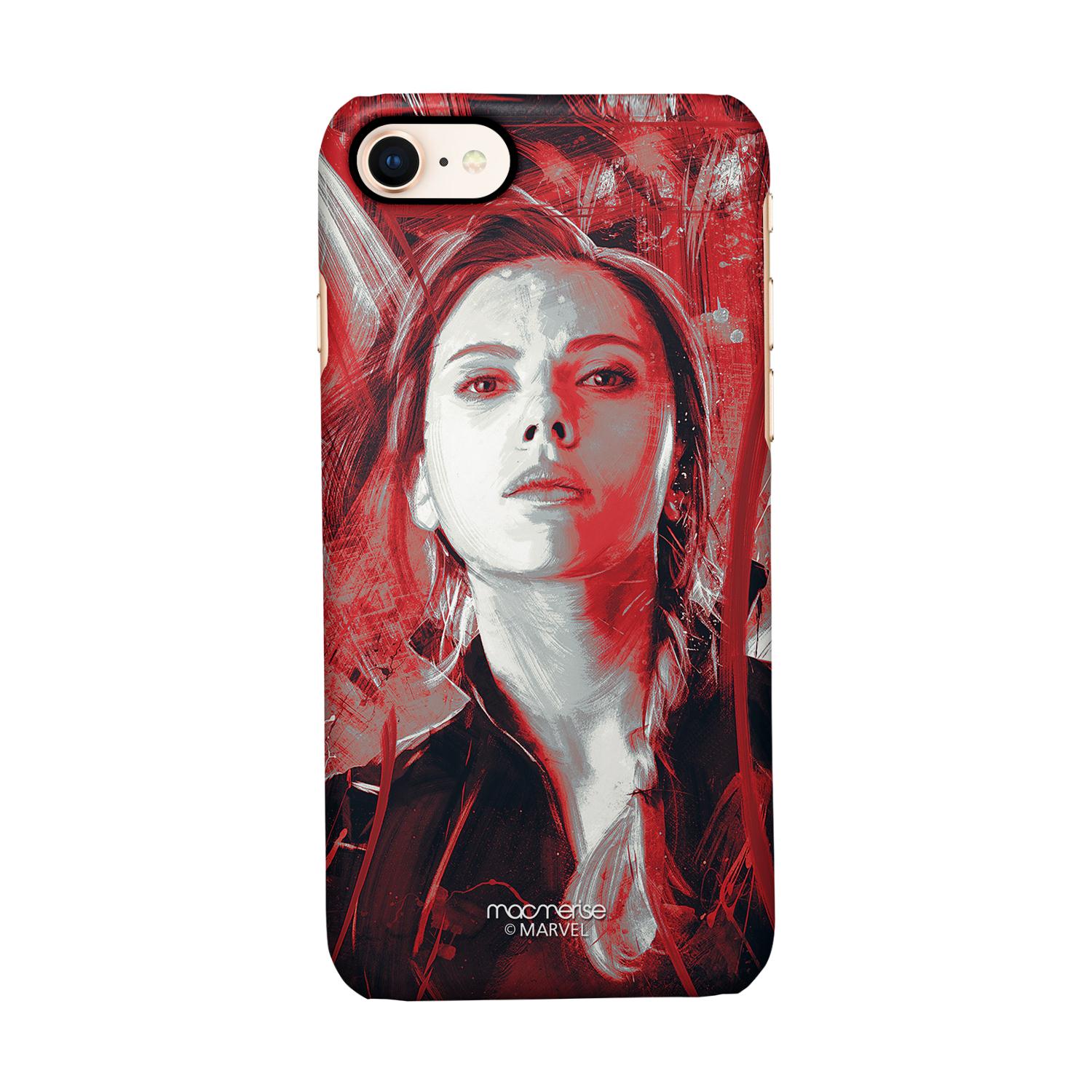 Buy Charcoal Art Black Widow - Sleek Phone Case for iPhone 7 Online