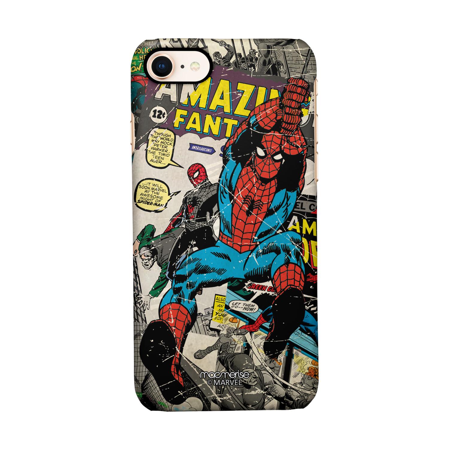 Buy Comic Spidey - Sleek Phone Case for iPhone 7 Online