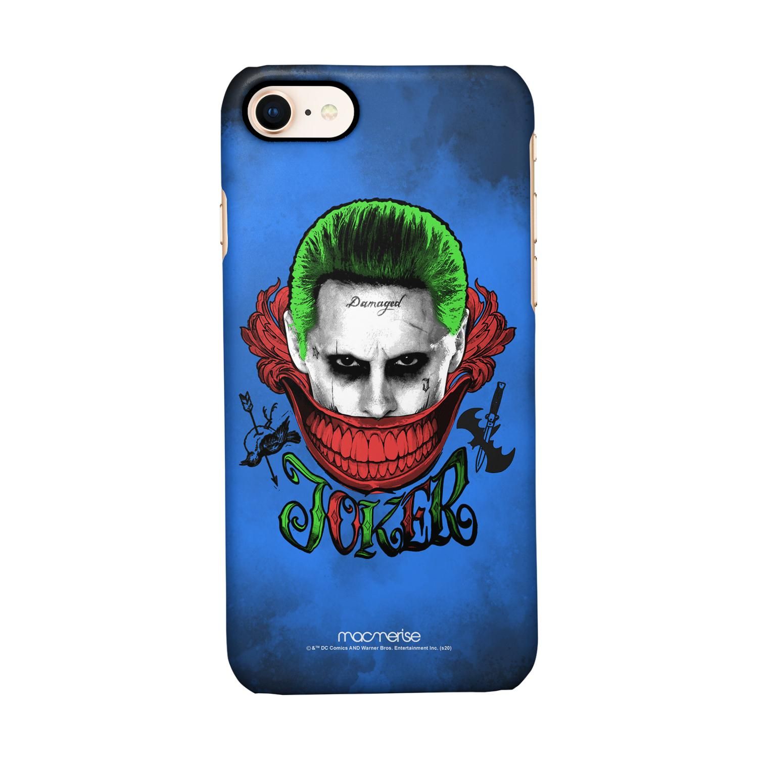 Buy Damaged Joker - Sleek Phone Case for iPhone 7 Online