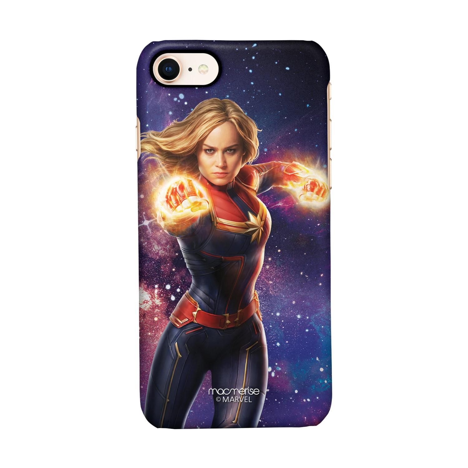Buy Fierce Captain Marvel - Sleek Phone Case for iPhone 7 Online