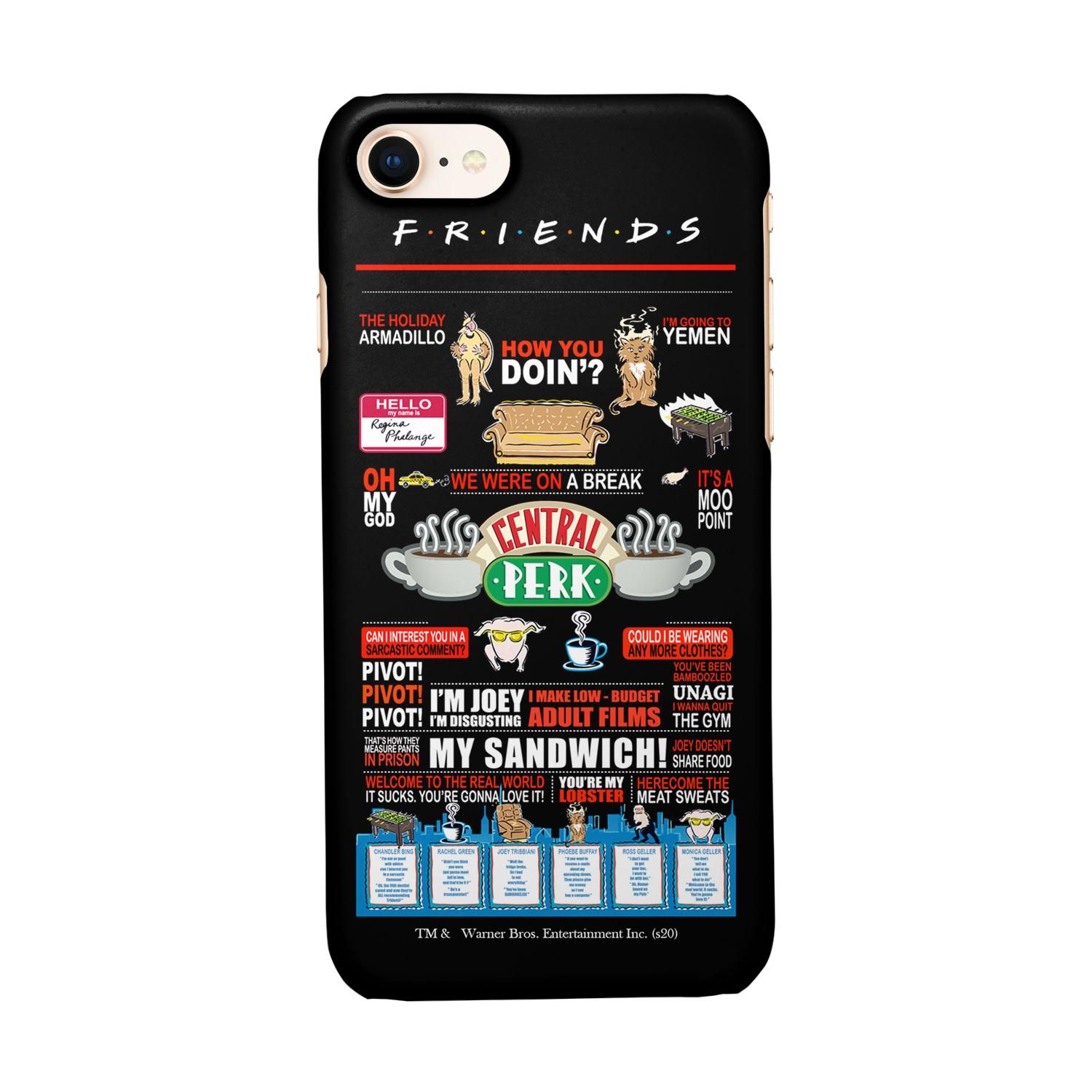 Buy Friends Favorites - Sleek Phone Case for iPhone 7 Online