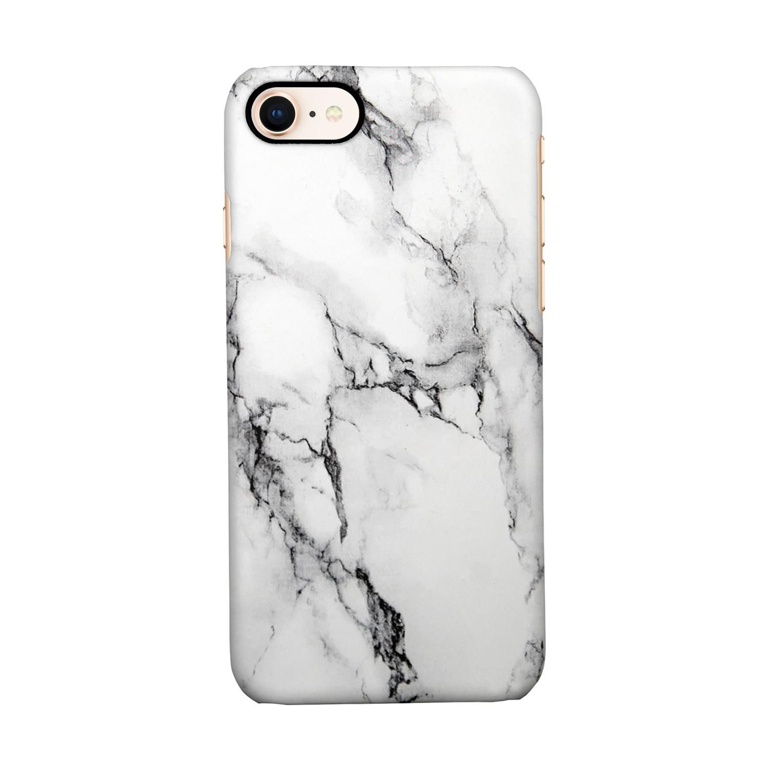 Buy Marble White Luna - Sleek Phone Case for iPhone 7 Online