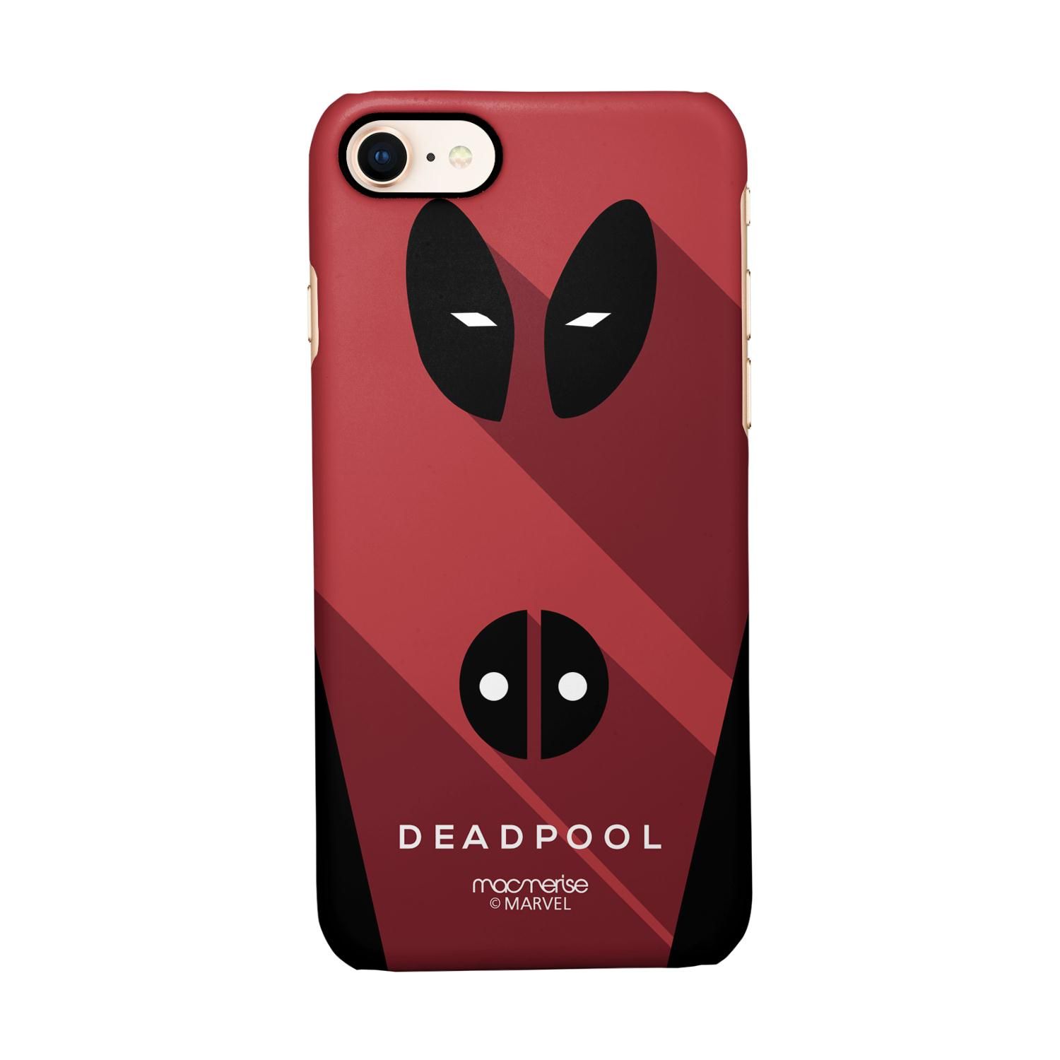 Buy Minimalistic Deadpool - Sleek Phone Case for iPhone 7 Online