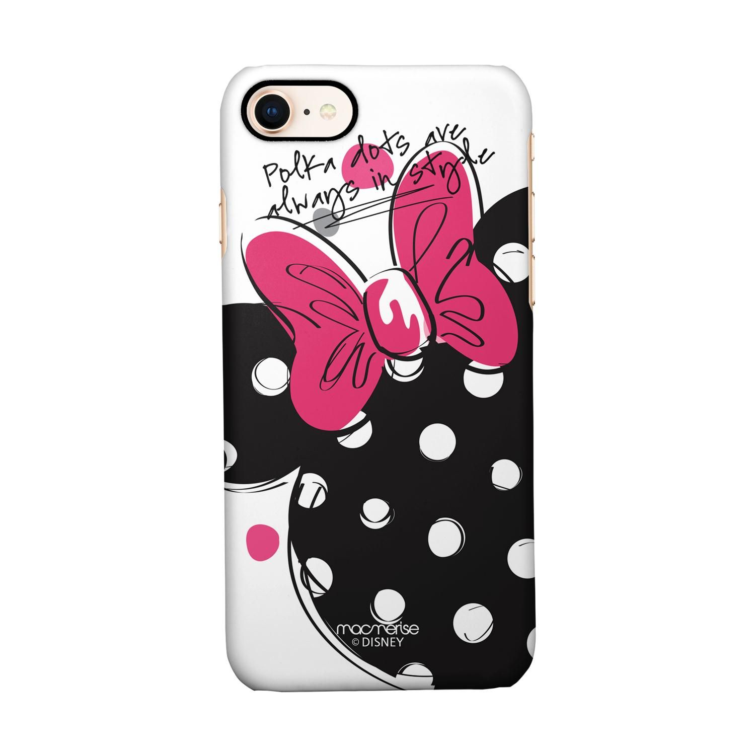 Buy Polka Minnie - Sleek Phone Case for iPhone 7 Online