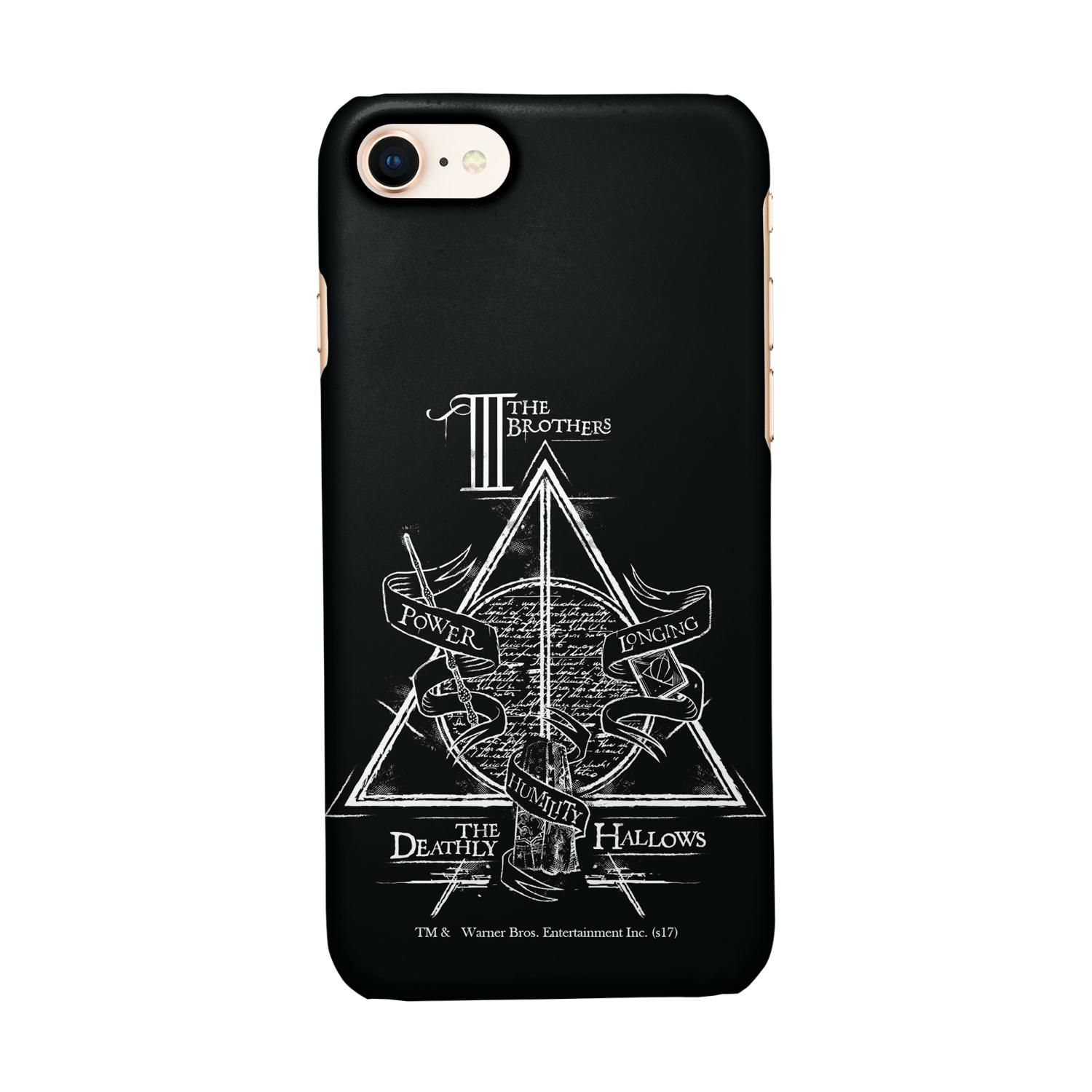 Buy The Deathly Hallows - Sleek Phone Case for iPhone 7 Online