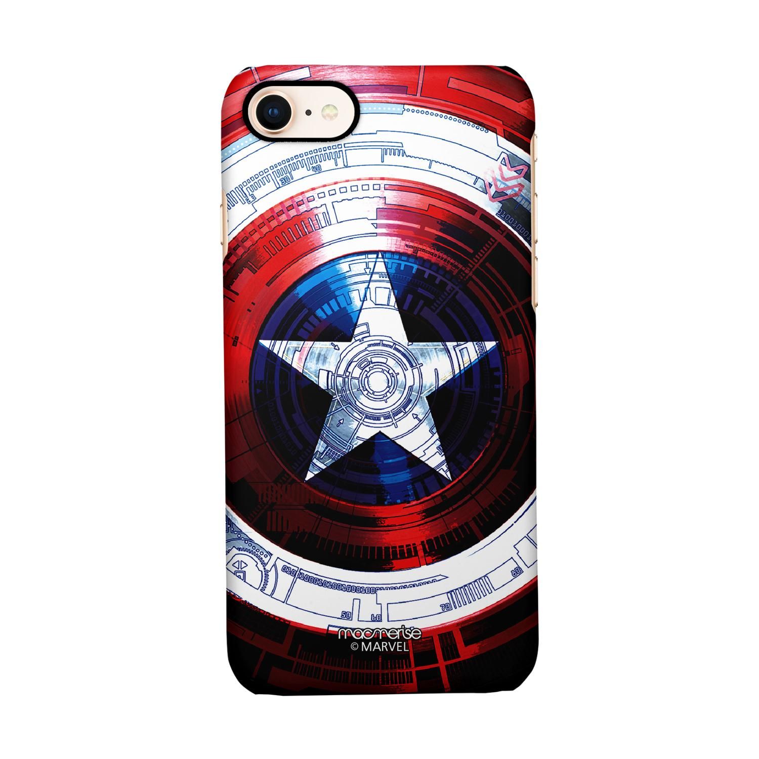 Buy Captains Shield Decoded - Sleek Phone Case for iPhone 8 Online