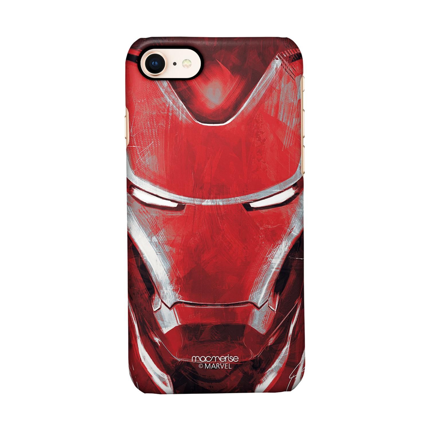 Buy Charcoal Art Iron man - Sleek Phone Case for iPhone 8 Online