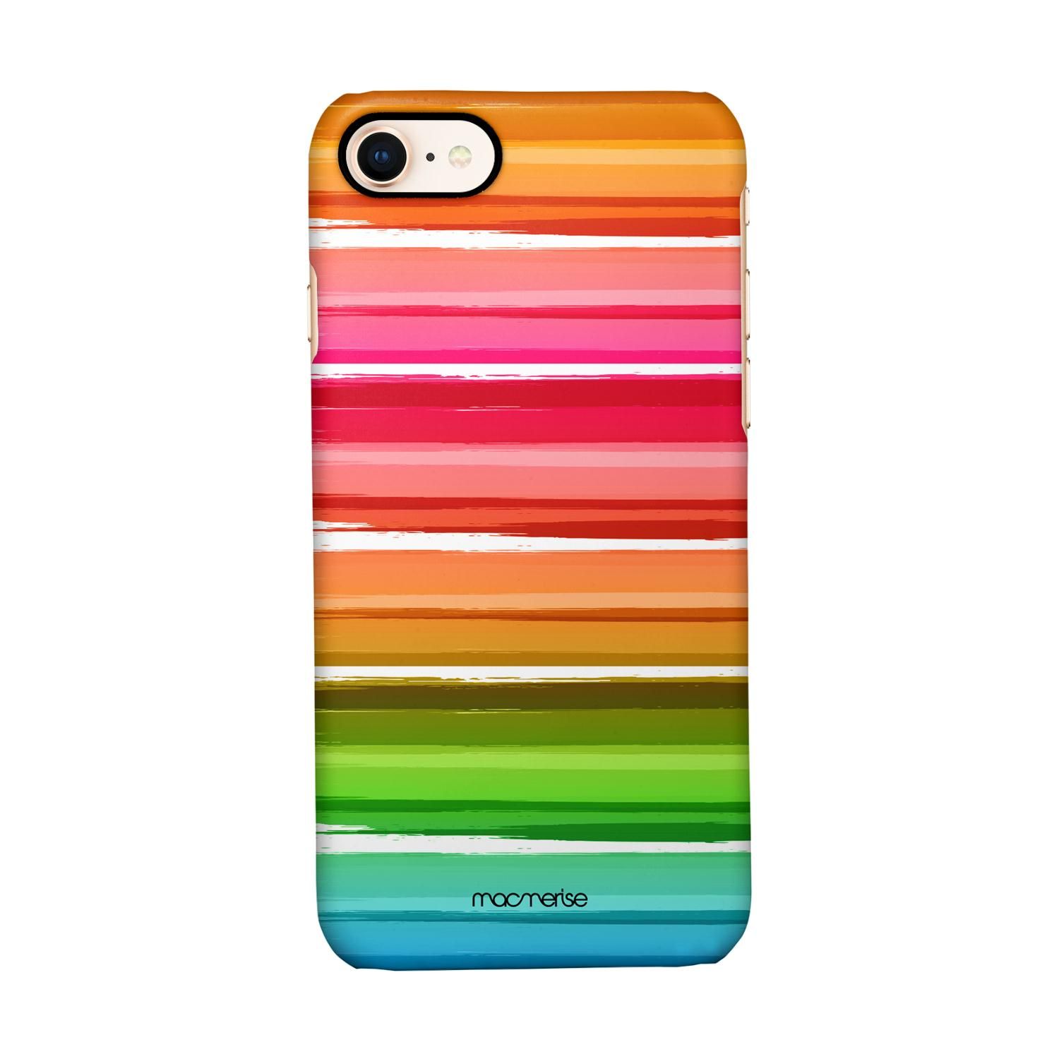 Buy Colourful Brush Strokes - Sleek Phone Case for iPhone 8 Online