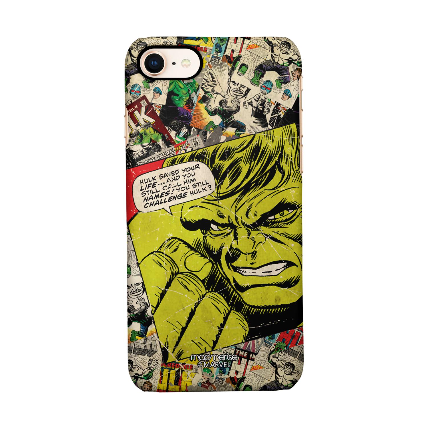 Buy Comic Hulk - Sleek Phone Case for iPhone 8 Online