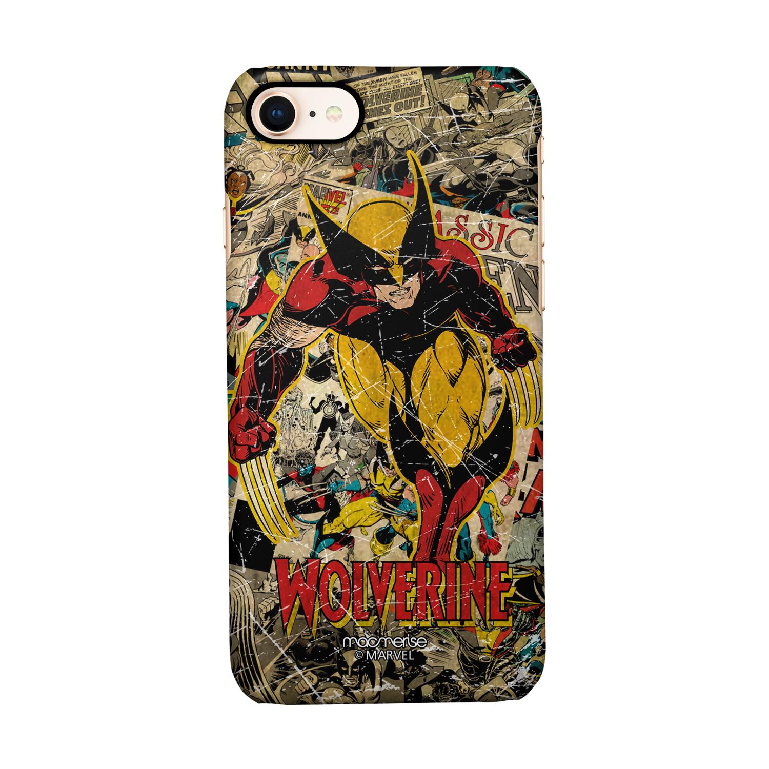 Buy Comic Wolverine - Sleek Phone Case for iPhone 8 Online