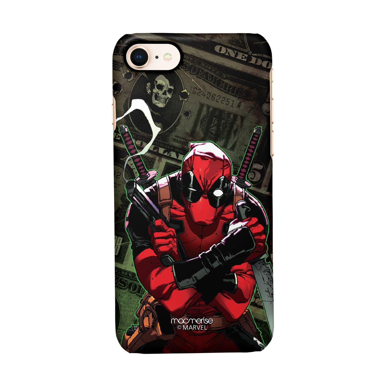 Buy Deadpool Dollar - Sleek Phone Case for iPhone 8 Online
