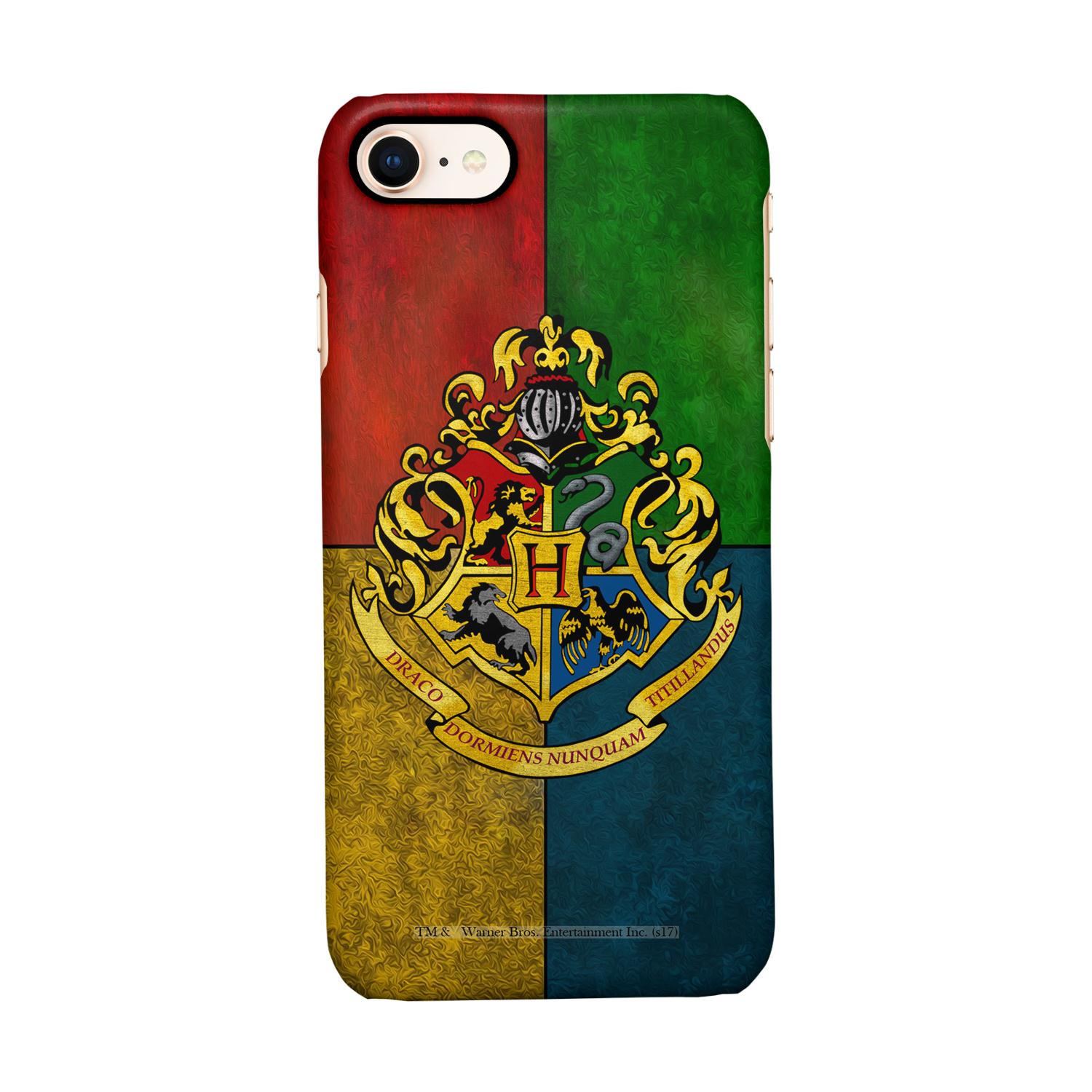 Buy Hogwarts Sigil - Sleek Phone Case for iPhone 8 Online
