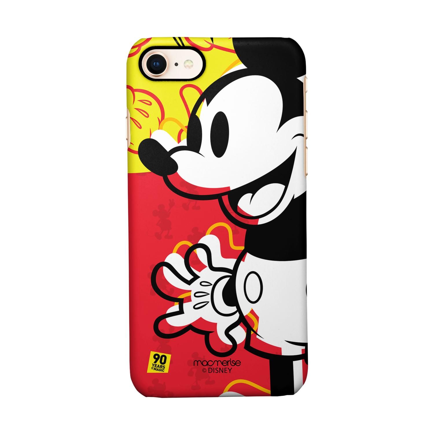 Buy Mickey Red Yellow - Sleek Phone Case for iPhone 8 Online